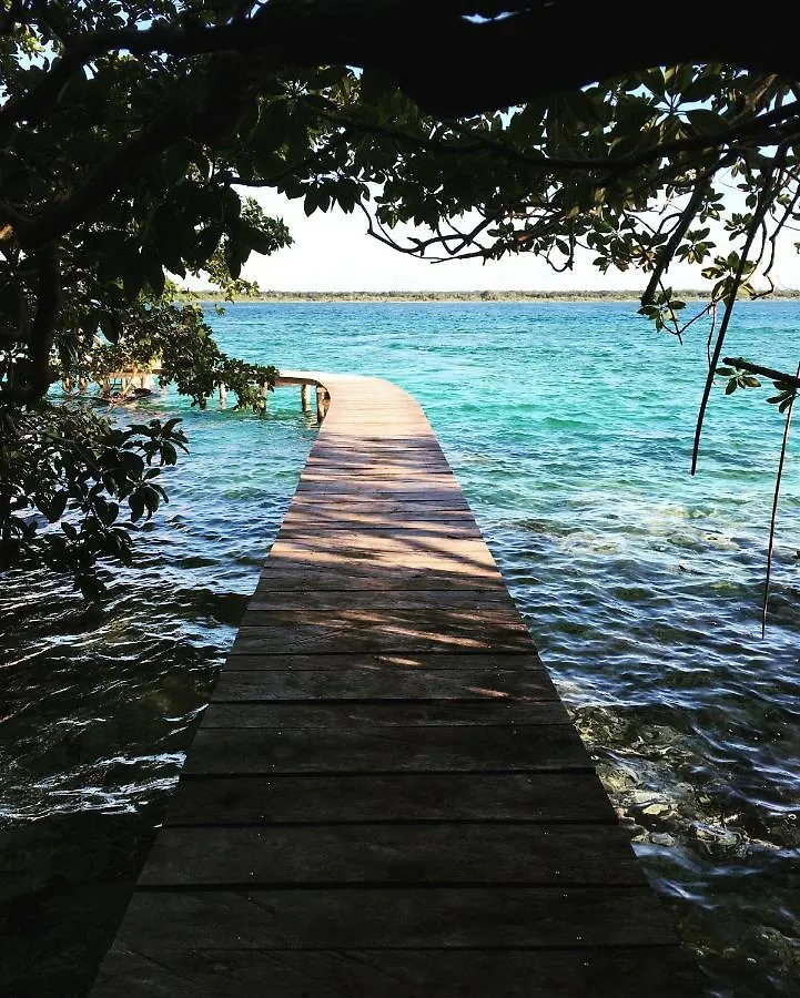 Santuario Sol Lagoon Front 24 Pax 6 Bedroom Cuartos Bacalar 0*,